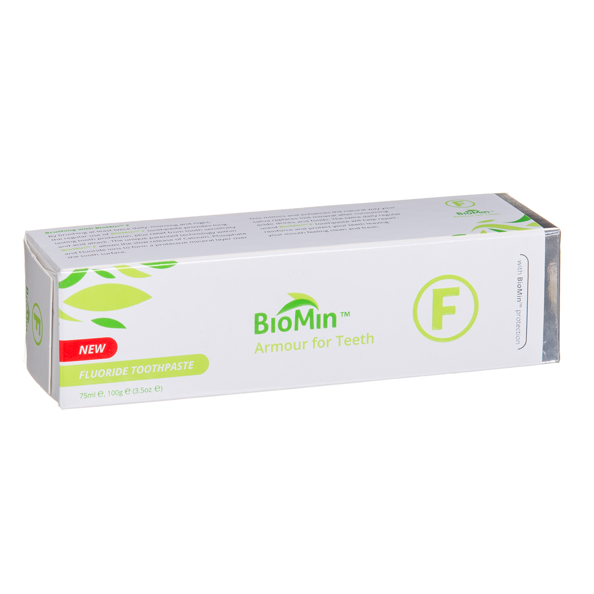 BioMin F dantų pasta su bioaktyviu stiklu, 75 ml