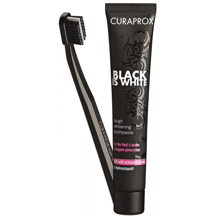 CURAPROX Black is White rinkinys