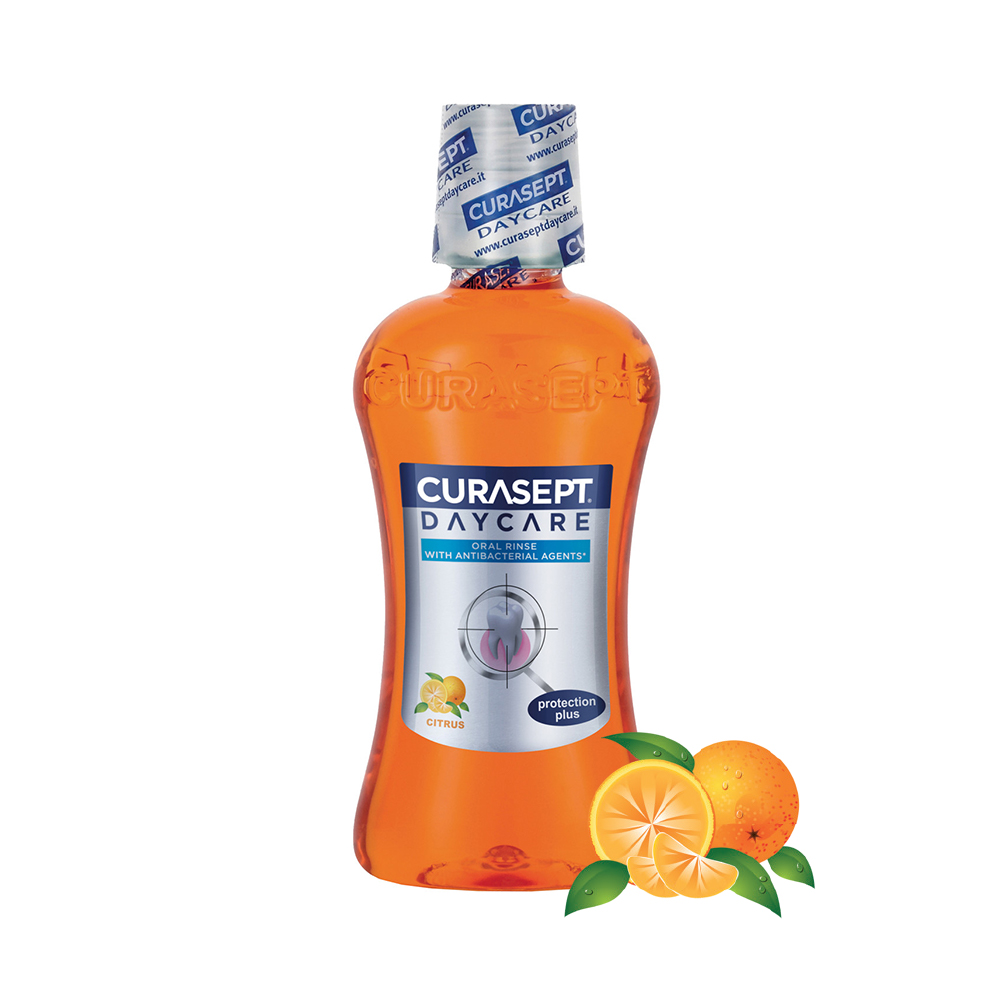 CURASEPT DAYCARE „CITRUS“ KASDIENIS SKALAVIMO SKYSTIS 250 ml