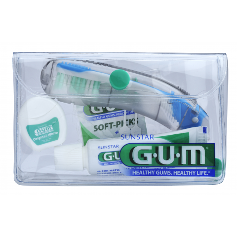 GUM® TRAVEL KIT kelioninis rinkinys