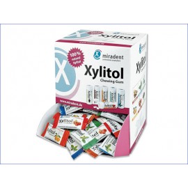 Miradent Xylitol kramtomoji guma HAGER&WERKEN, asorti, 2x200 vnt